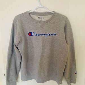 Champion Grey Crewneck Sweatshirt